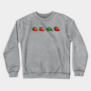 Cute Little Turtle Strawberry Crewneck Sweatshirt